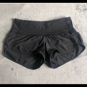 Lululemon speed shorts